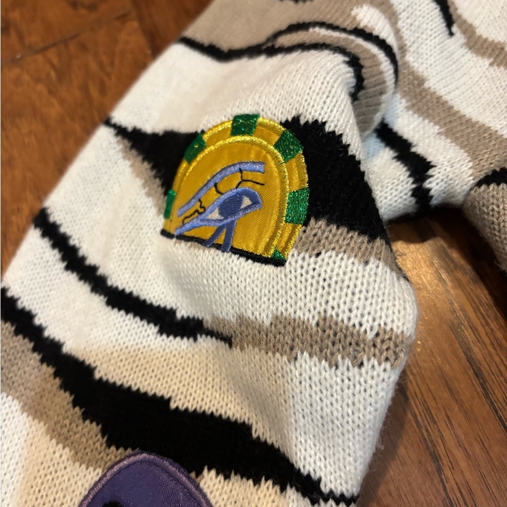 Blizzard Bay Halloween Mummy Sweater – Men’s M - Picture 7 of 12